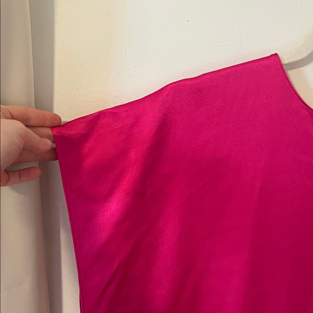 Zara Satin Effect Mini Dress - Picture 8 of 10